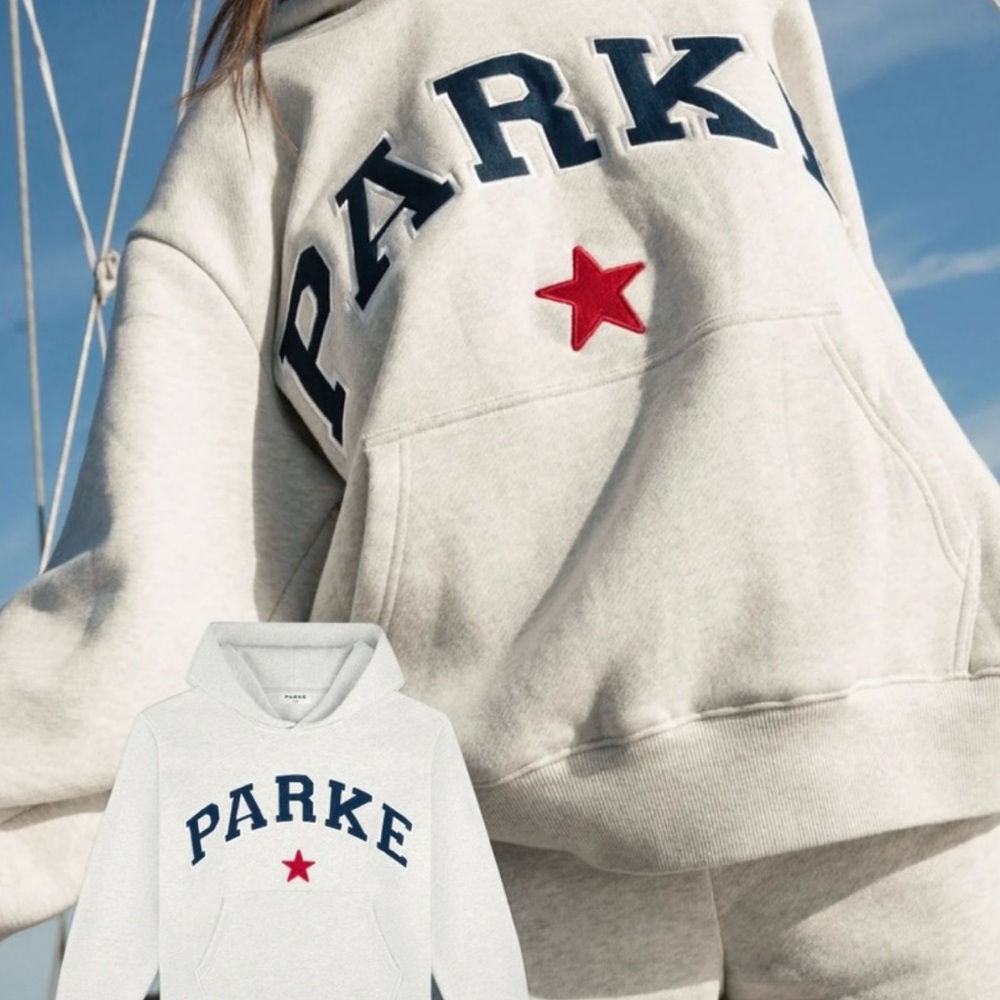 Parke hoodie from the coastal collection. New in original packaging. Never worn.